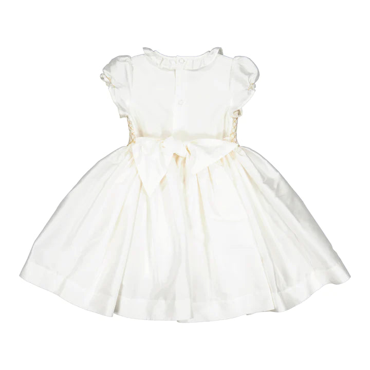 Antionette Paris Colombe Gold Silk Ceremony Dress