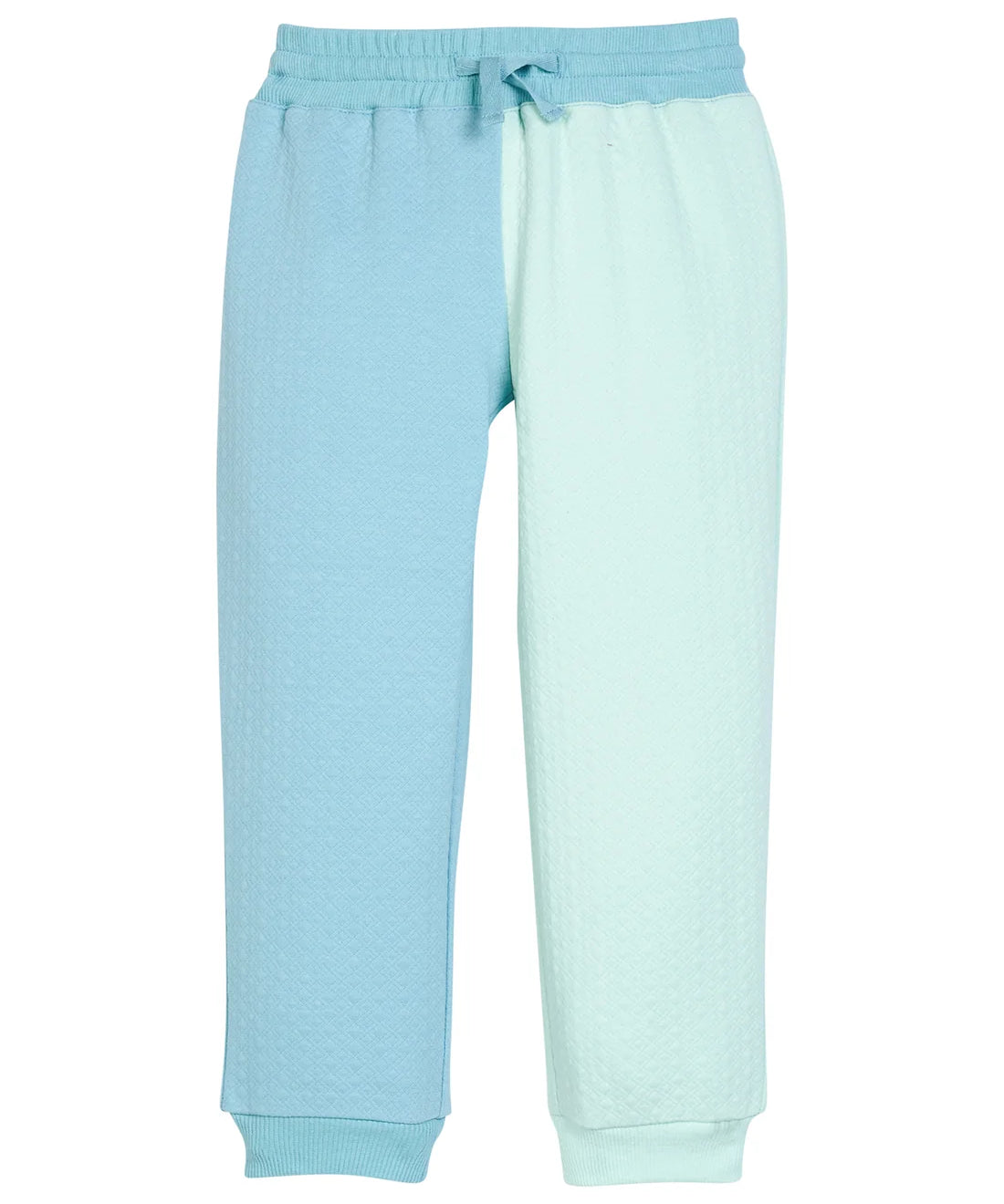 Bisby Color Block Jogger- Blue and Mint