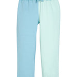 Bisby Color Block Jogger- Blue and Mint