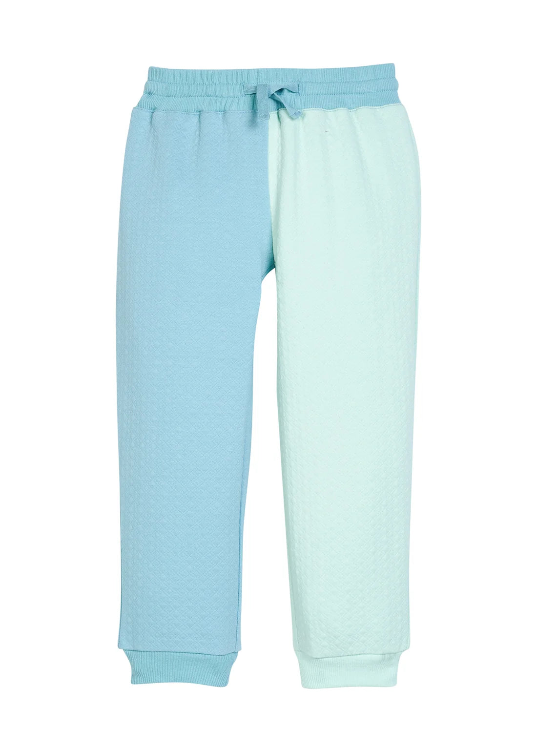Bisby Color Block Jogger- Blue and Mint