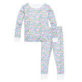 Joy Street Palm Beach Two Piece Long Pajamas
