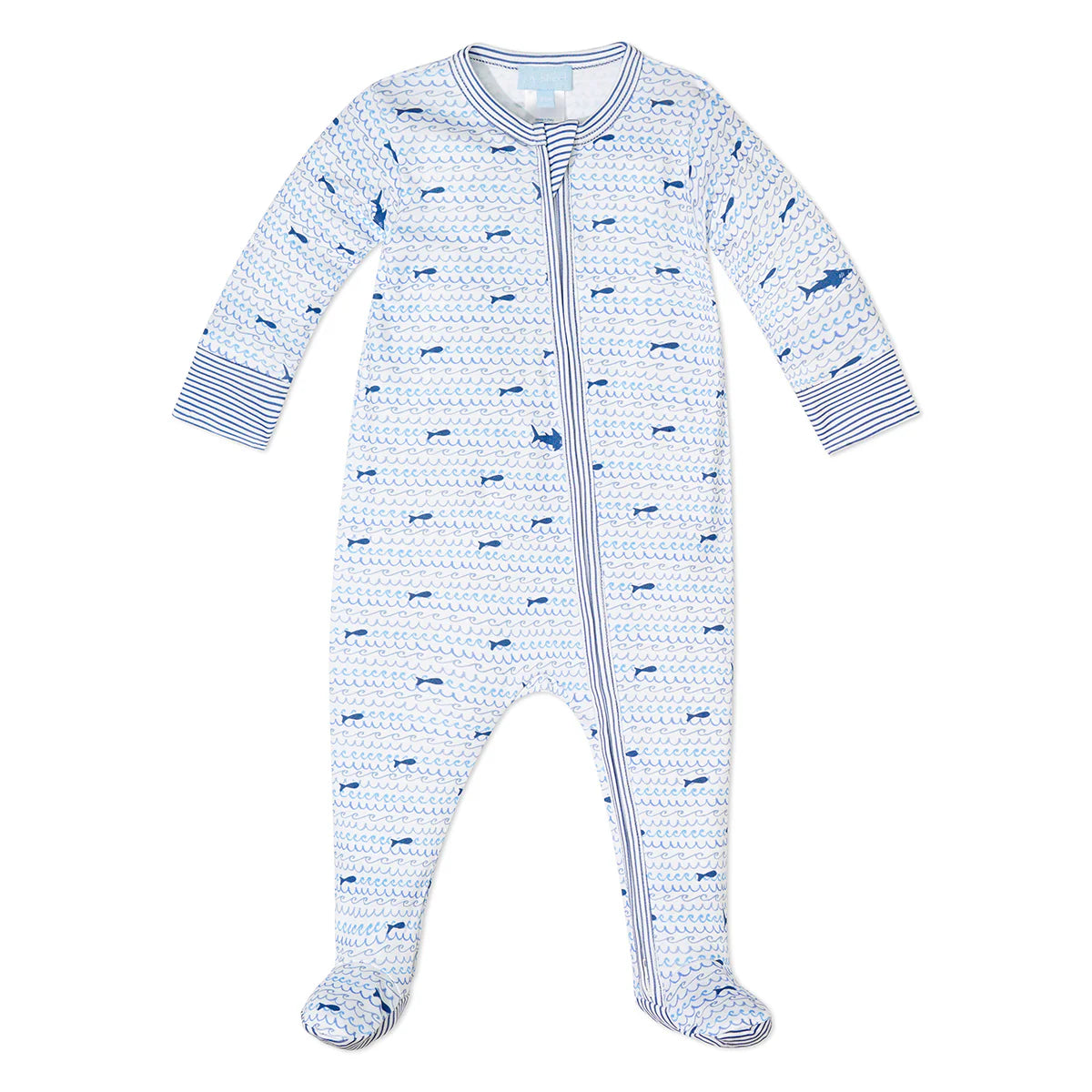 Joy Street Sharks Zipped Footie
