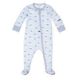 Joy Street Sharks Zipped Footie