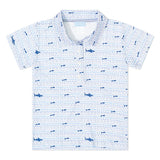 Joy Street Shark Polo - Blue