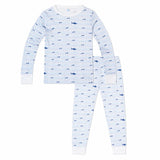 Joy Street Sharks Two Piece Long Pajamas