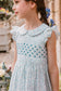 Antionette Paris Cosmos Blue Floral Smocked Dress
