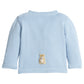 Blue Teddy Bear Crochet Sweater