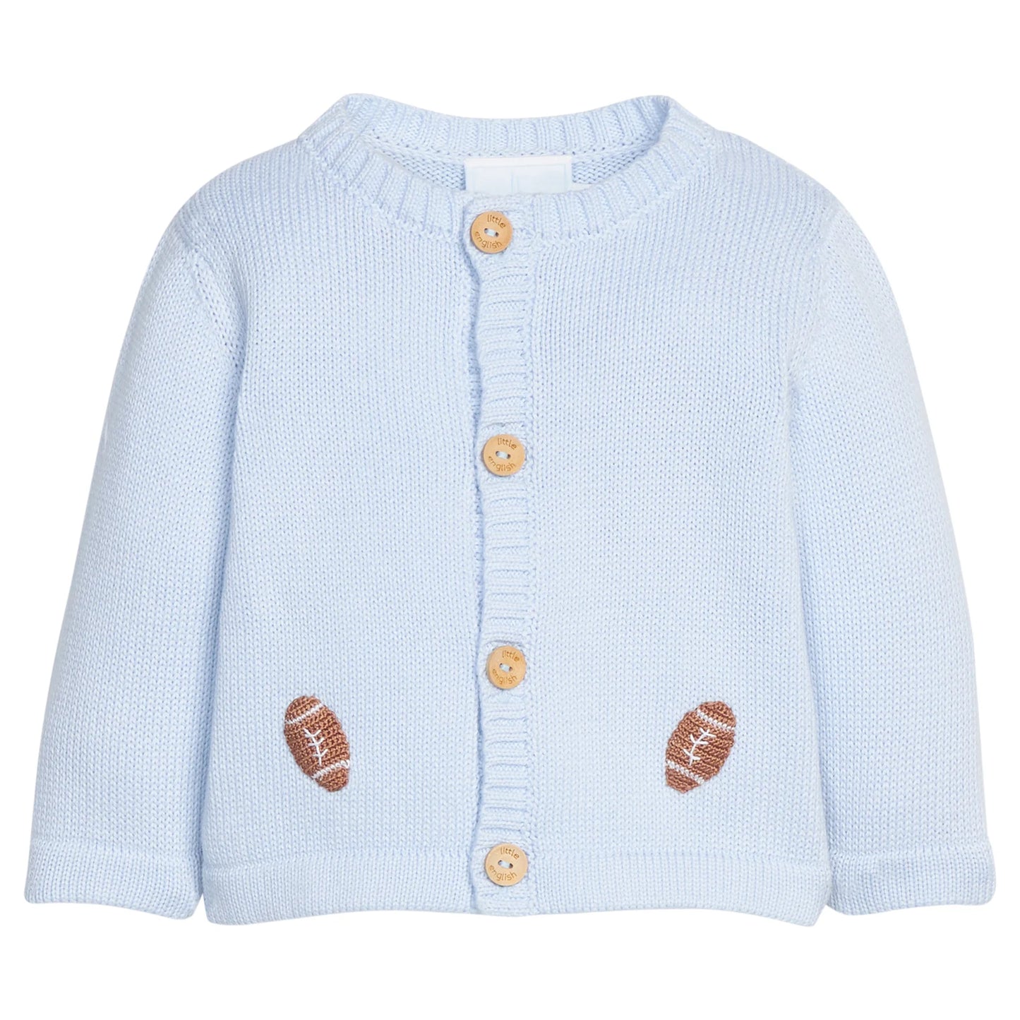 Crochet Cardigan- Football