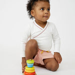 Oso & Me Crossbody One- Piece- Rose Piping