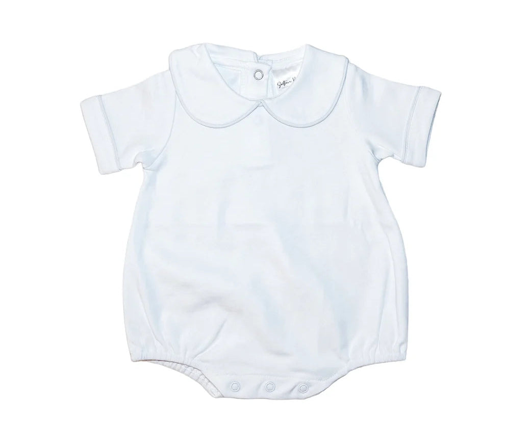 Southern Proper White Piping Collared Bubble