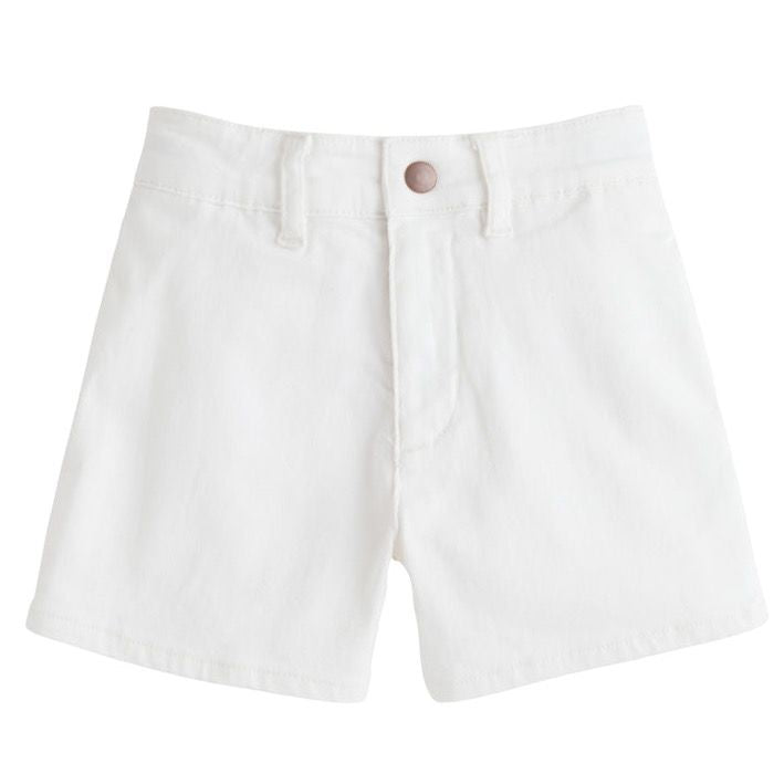 Bisby Ivory Denim Shorts