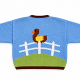 Animal Tower Baby Knit Sweater