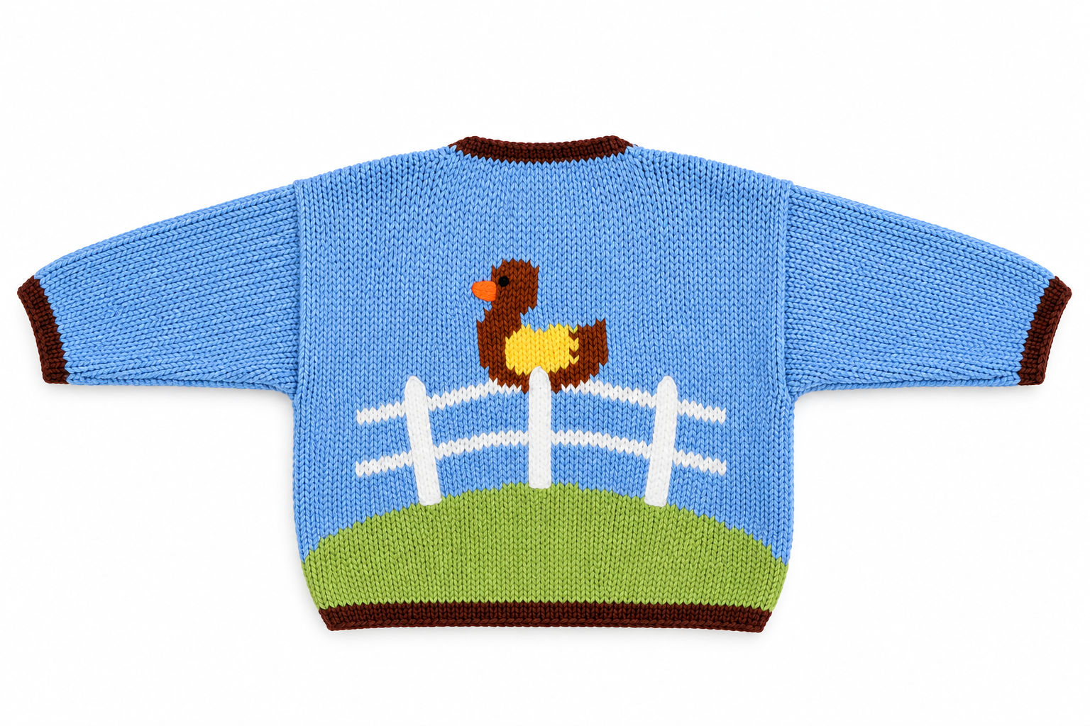 Animal Tower Baby Knit Sweater