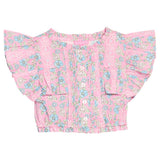 Annie Top- Spring Marguerite Floral