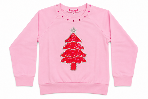 Cotton Candy Christmas Sweatshirt