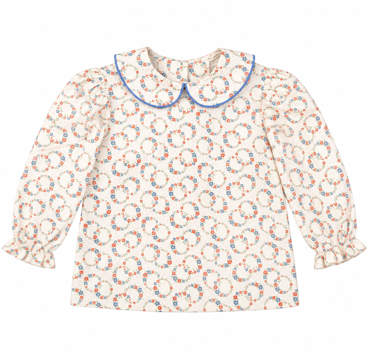 Wreath Floral Blouse made by Funtasia Too.