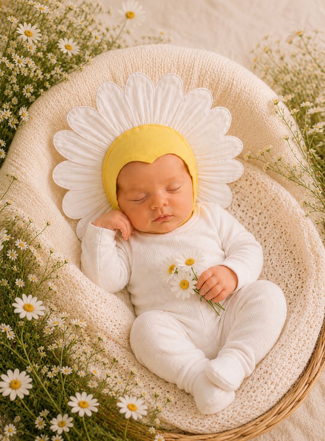 Band of the Wild White Daisy Costume