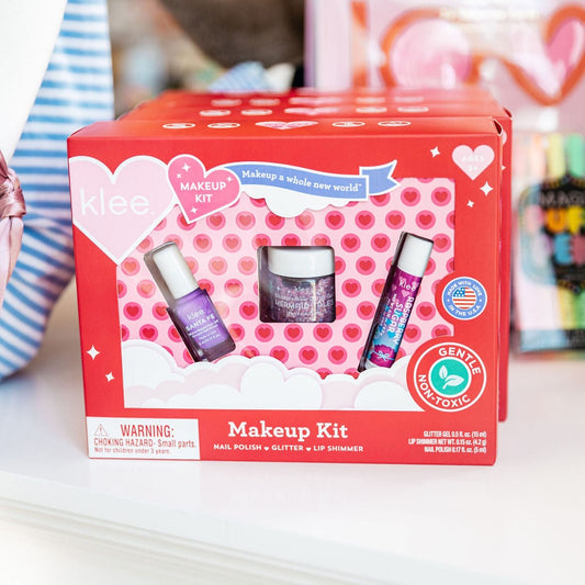 Klee Naturals Kids Makeup Cupids Hug Valentine's Day Cosmetics Kit
