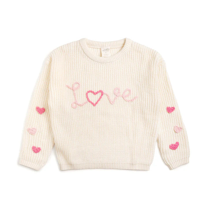 Ditsy Love Knit Sweater