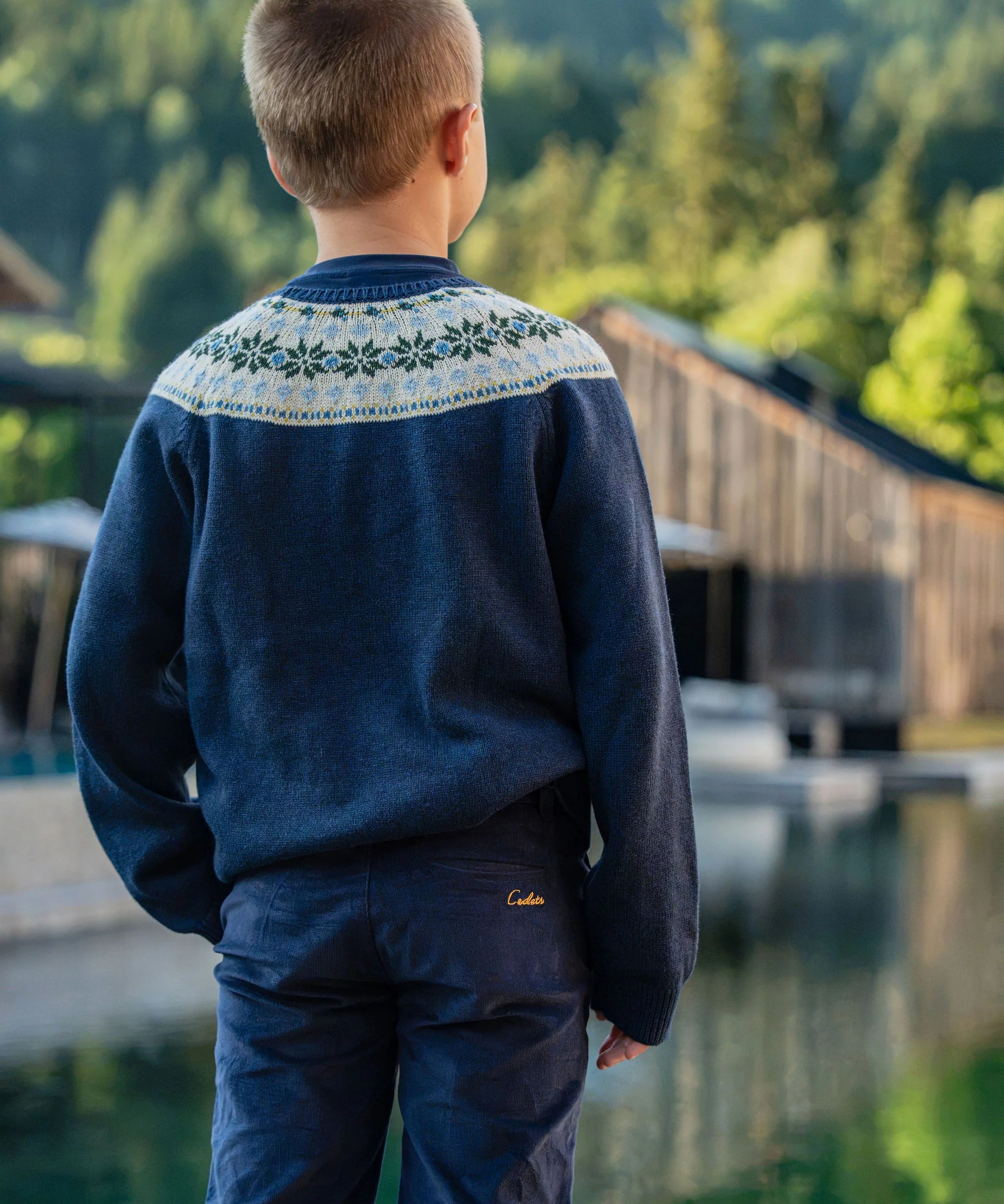 Cadets Fair Isle Crewneck Sweater