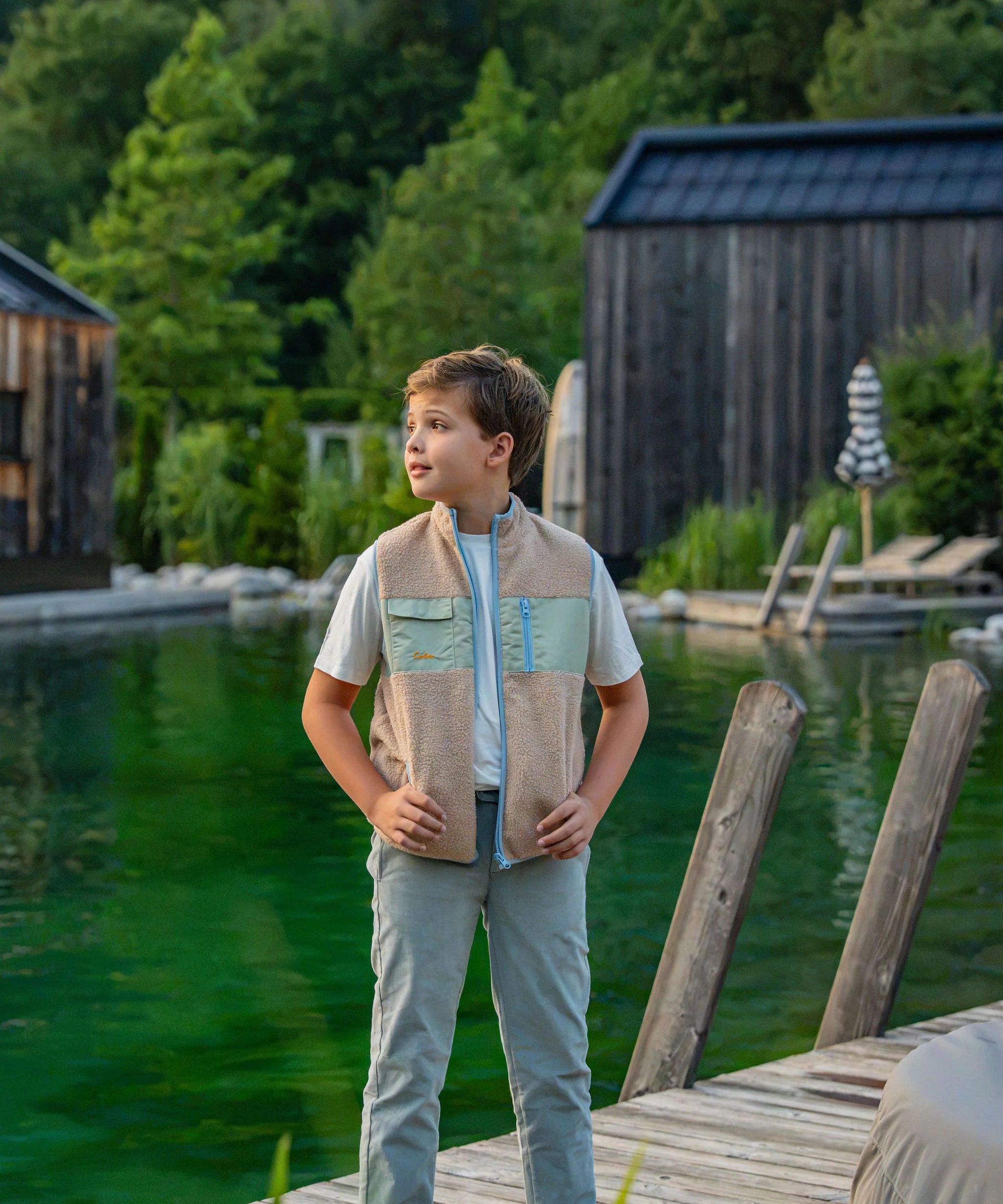 Cadets Polar Fleece Vest- Matterhorn