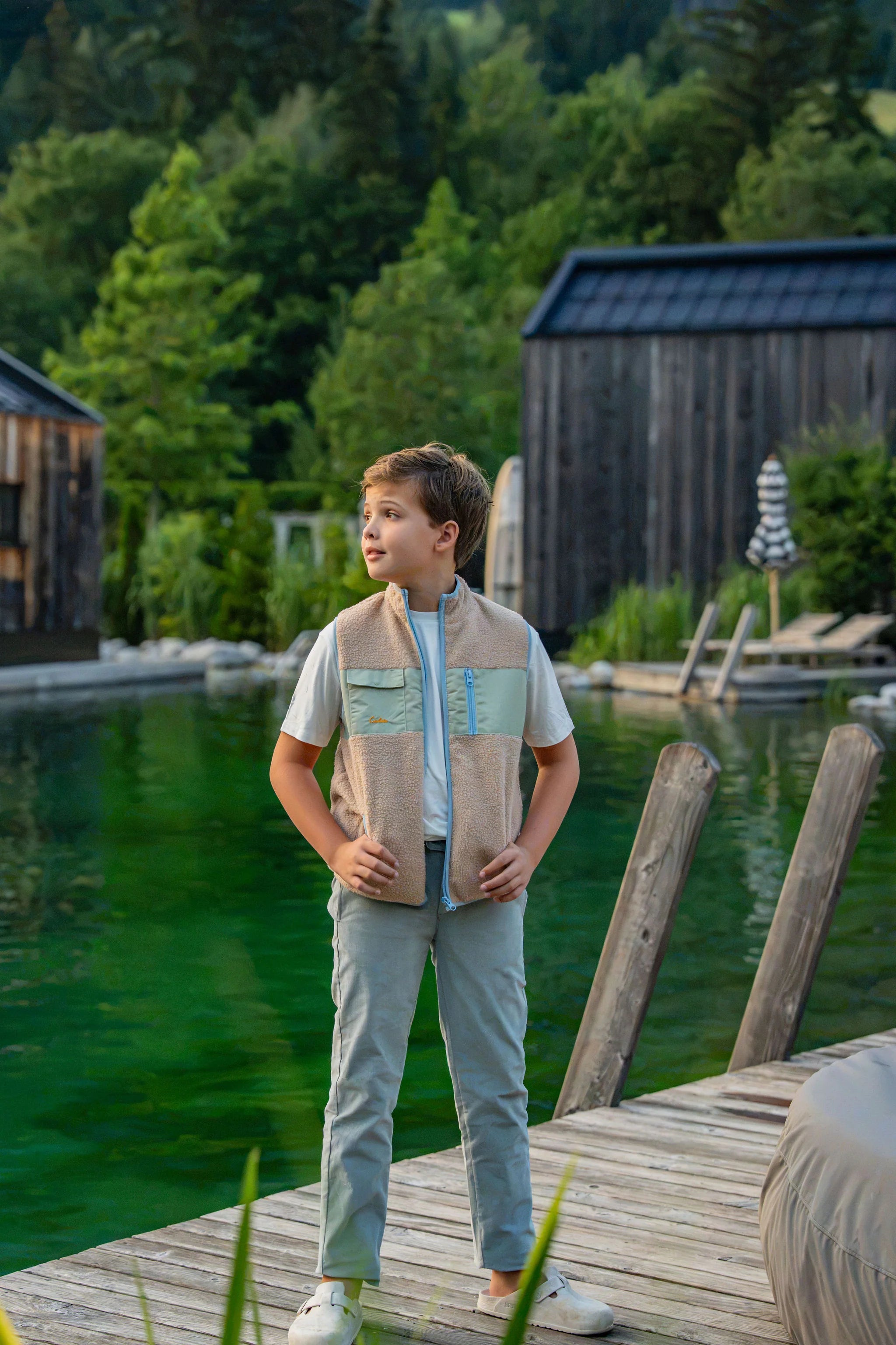 Cadets Polar Fleece Vest- Matterhorn