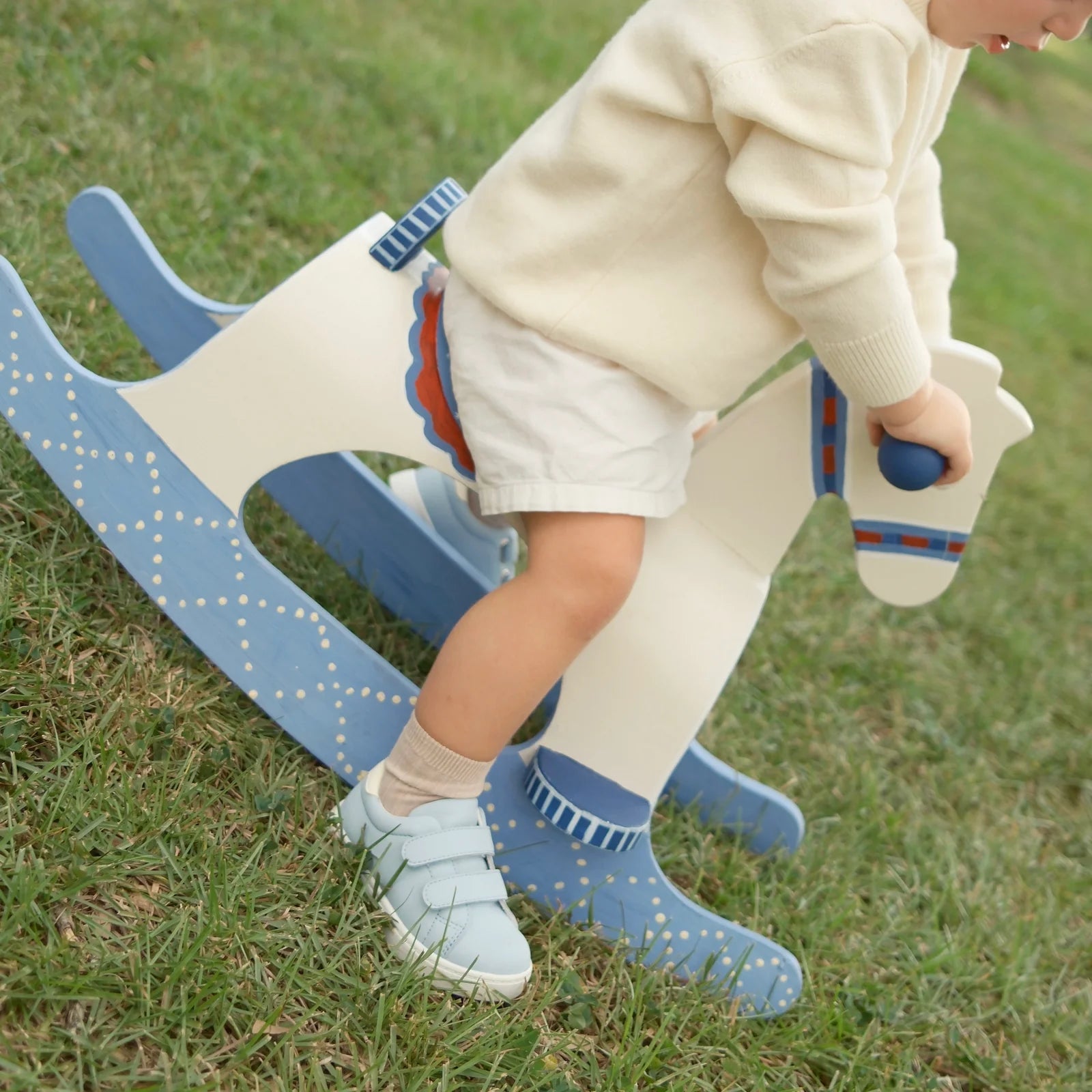 Kits Footwear The Leather In Light Blue