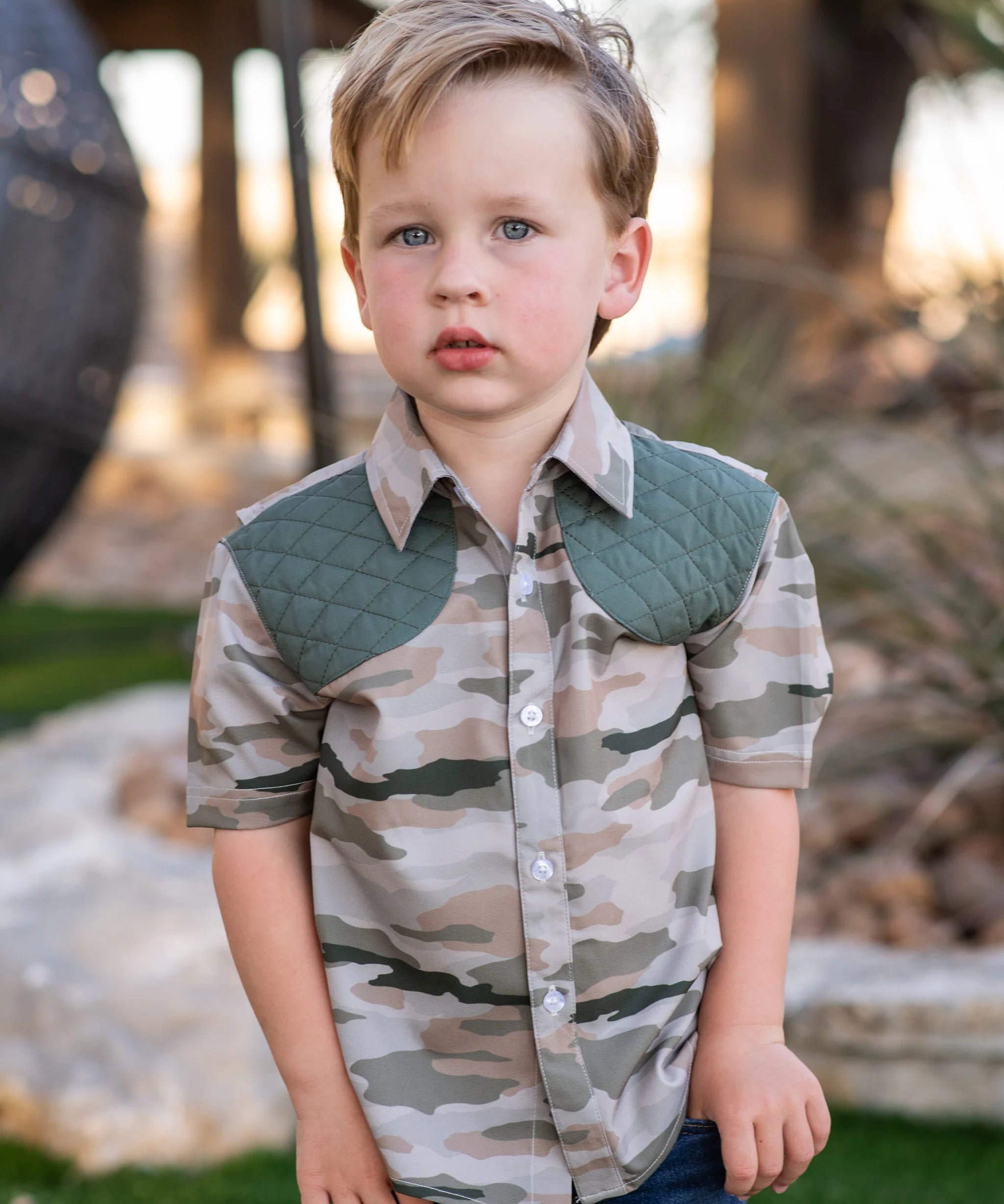 BlueQuail Classic Camo Short Sleeve Shirt