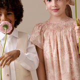 Arlene Liberty Smocked Dress
