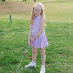 Lila and Hayes Harper Girls' Performance Dress- Lavender