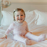 Lila and Hayes Lucy Girls' Romper- Ballet and Bows