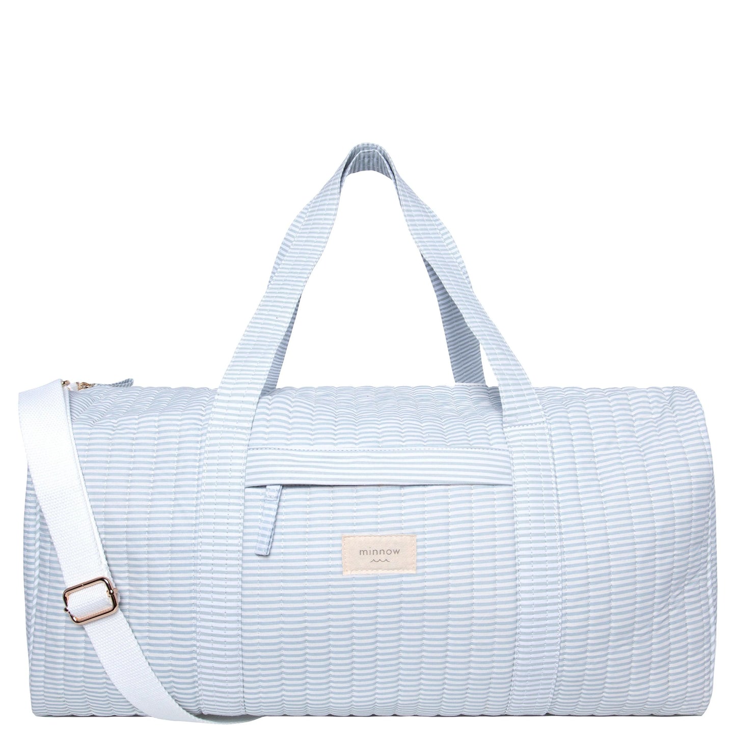 STATE Powder Blue Stripe Weekender Bag