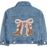 Sweet Wink Cowgirl Cutie Western Denim Jacket