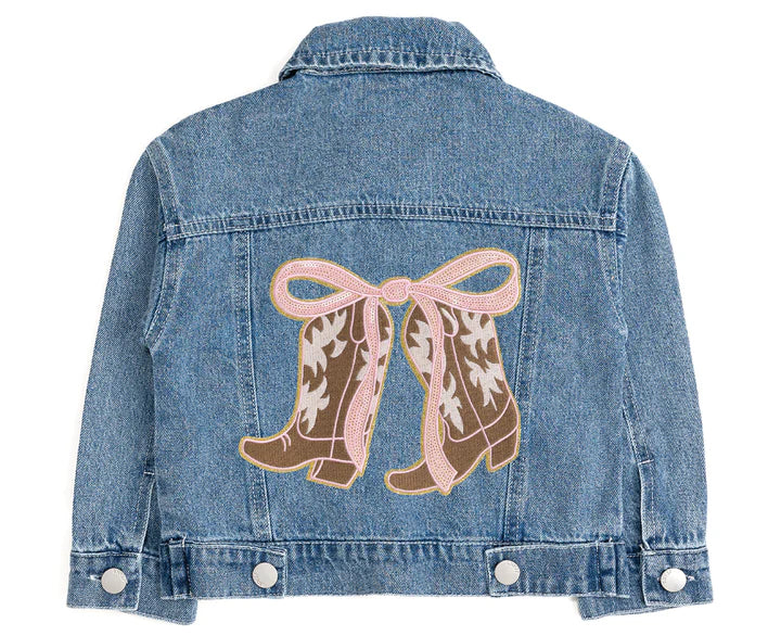Sweet Wink Cowgirl Cutie Western Denim Jacket