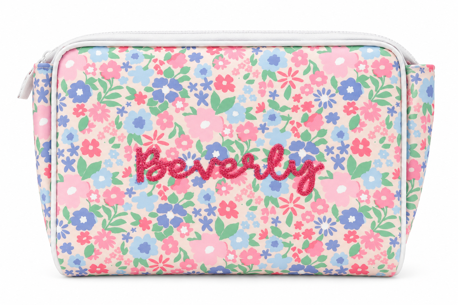 Apple of my Isla Ditsy Floral Go Bag with Monogram