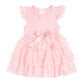 Sweet Wink Flocked Heart Valentine's Day Tiered Tutu Dress