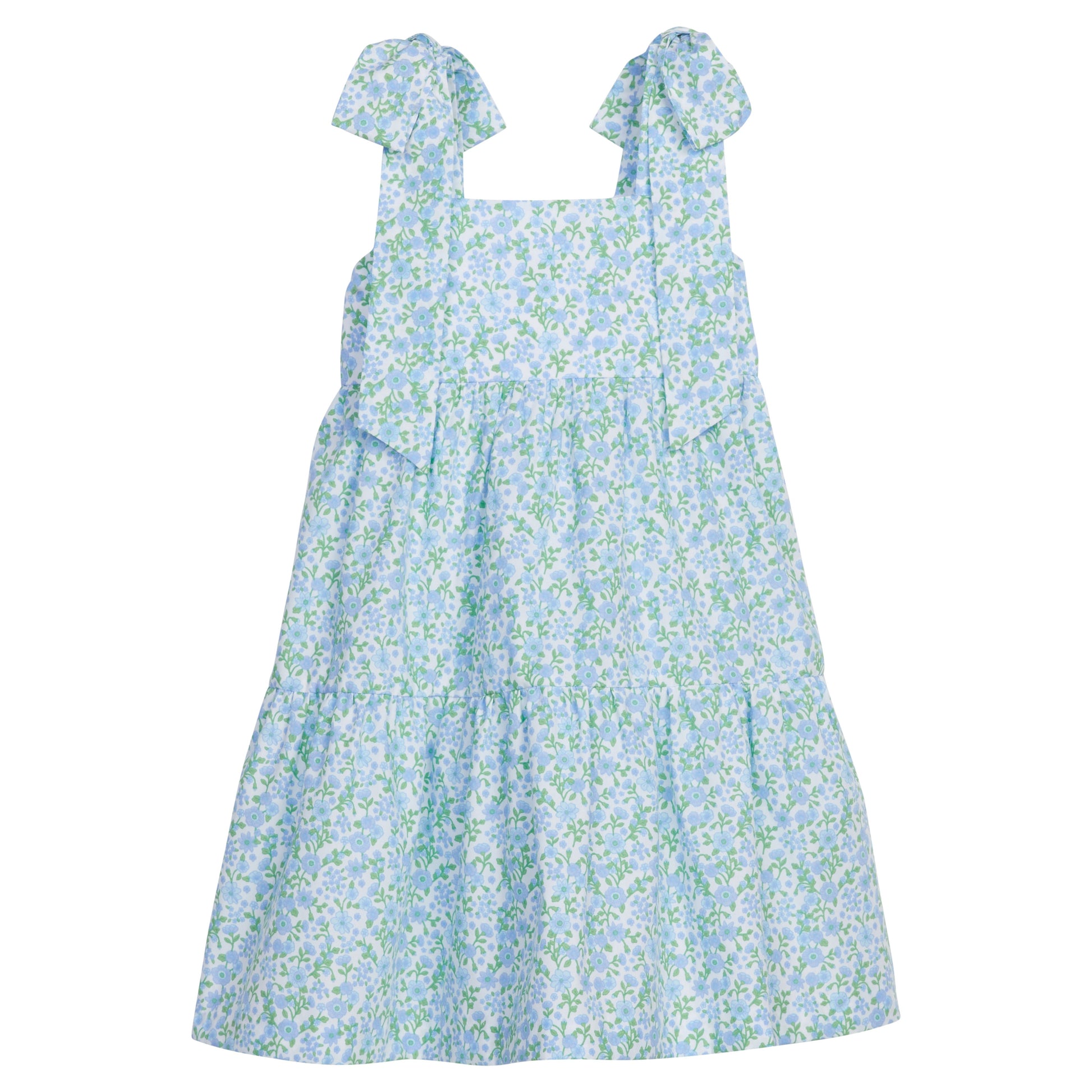 Little English Katherine Tie Shoulder Dress- Millbrook Floral