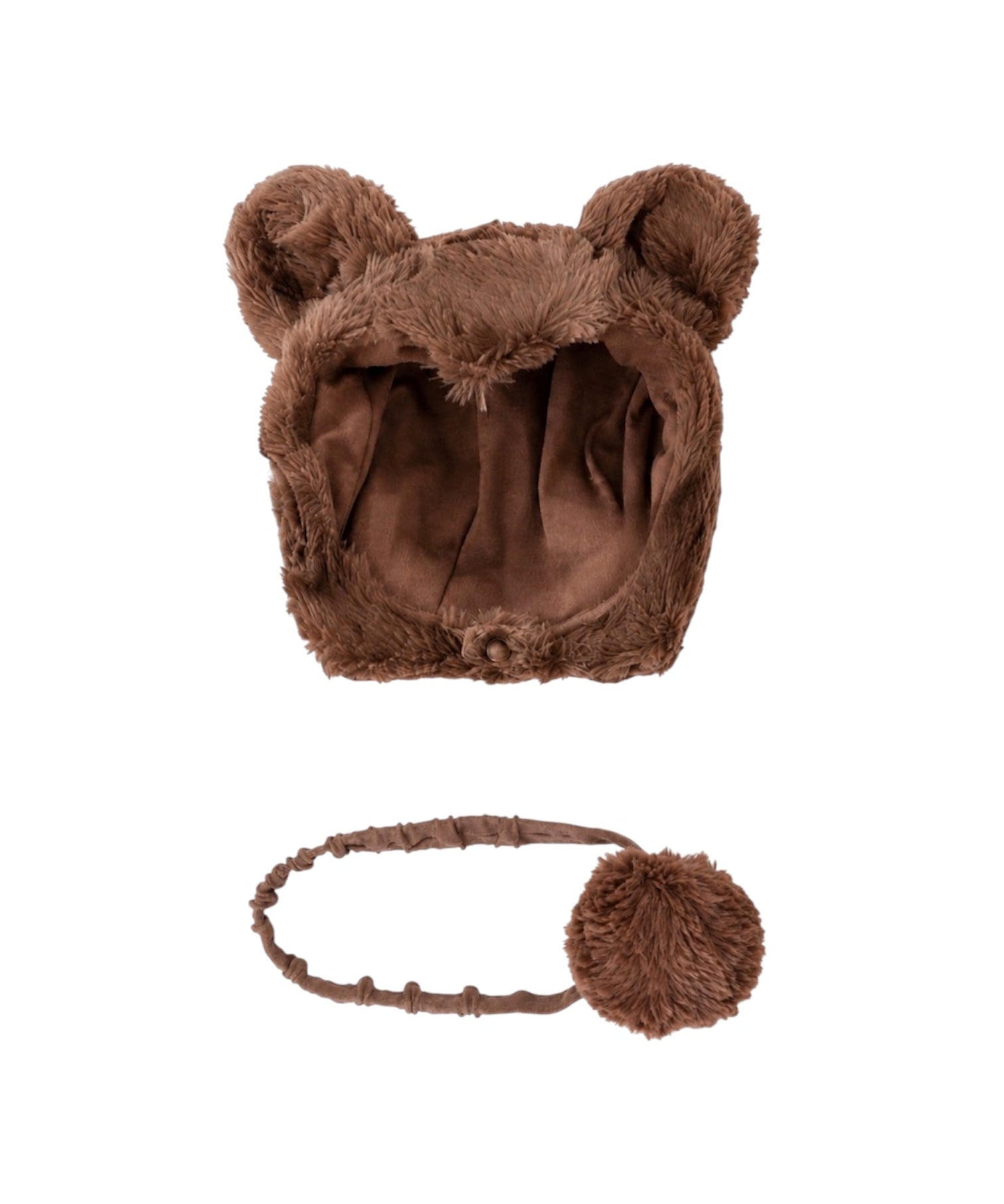 Band of the Wild Bear Hat & Tail Combo