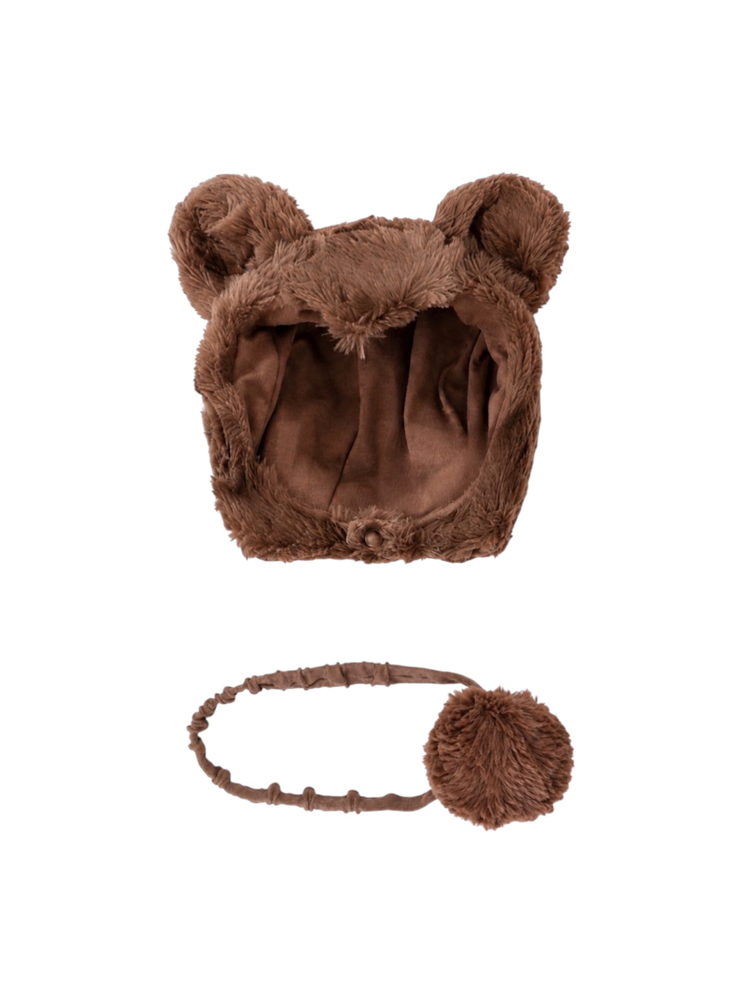 Band of the Wild Bear Hat & Tail Combo