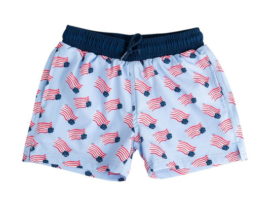 PRODOH Swim Trunks- American Flag