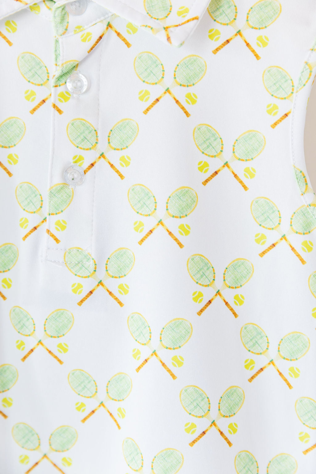 Retro Tennis Polo Sleeveless Dress