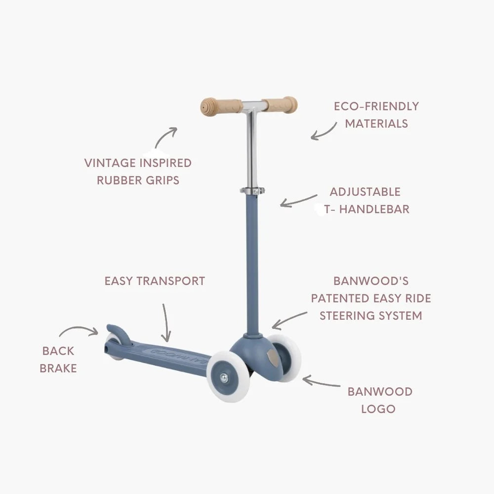 Banwood Bikes Eco Scooter- Deep Sea