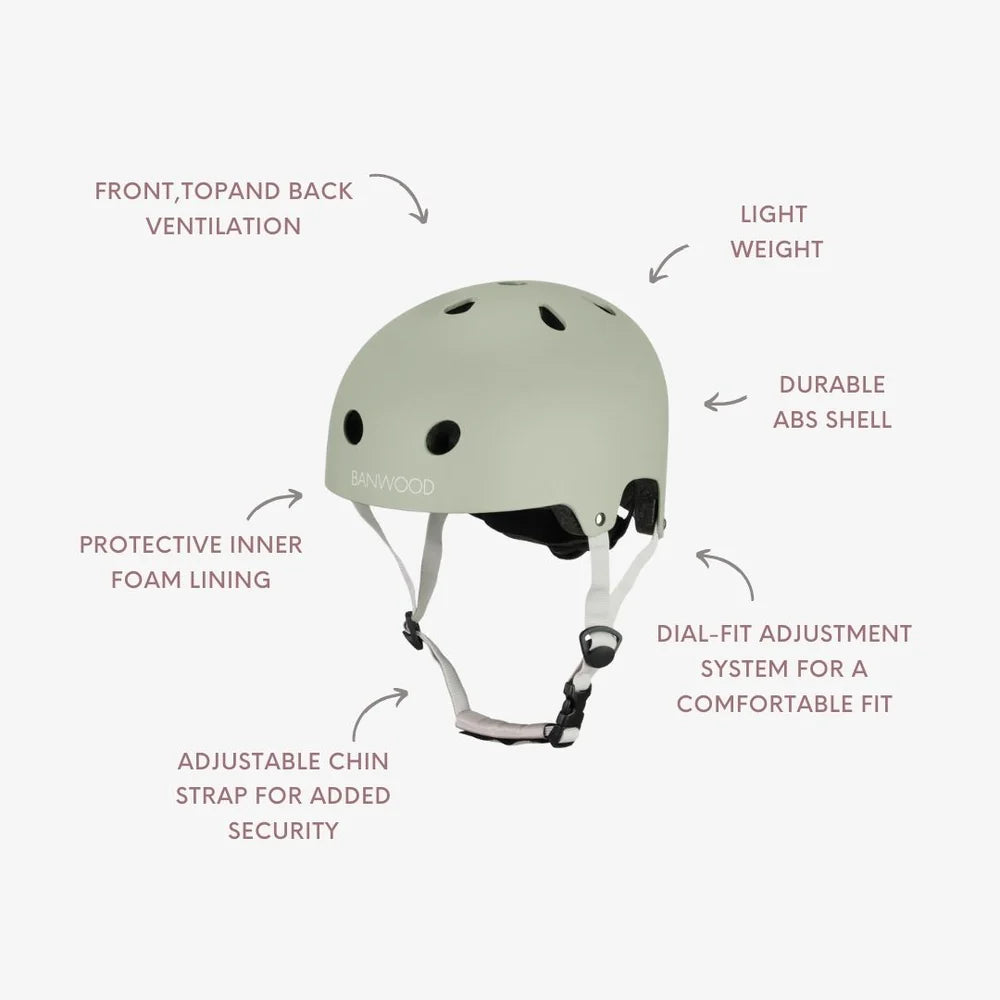 Banwood Bikes Eco Helmet - Olive