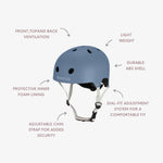 Banwood Bikes Eco Helmet - Deep Sea