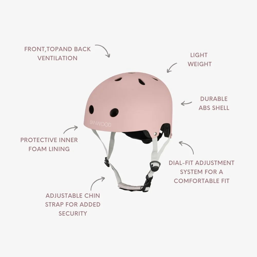 Eco Helmet - Dusty Rose