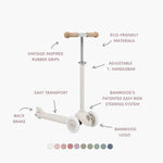 Banwood Bikes Eco Scooter- Ivory
