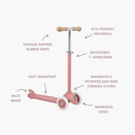 Banwood Bikes Eco Scooter- Raspberry
