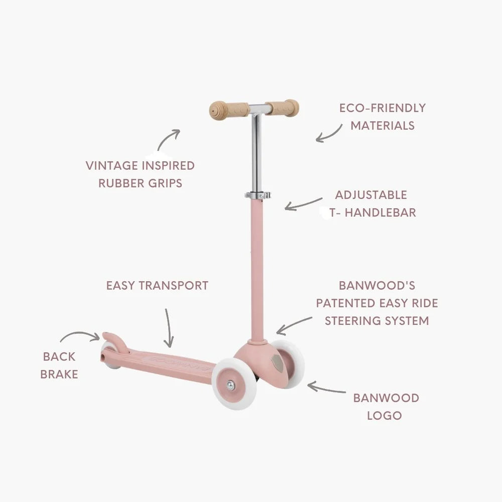Eco Scooter- Dusty Rose
