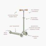 Banwood Bikes Eco Scooter- Olive