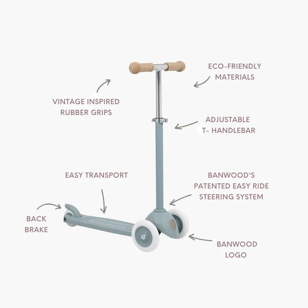 Banwood Bikes Eco Scooter- Teal